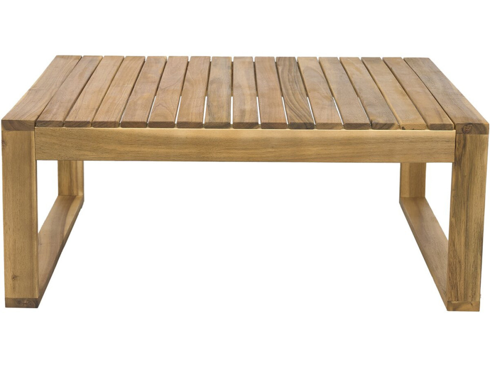 Gartenmöbel aus Akazienholz mit Kissen "Bellingham" - 5 Sitzplätze - Grau