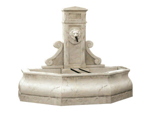 Brunnen "Fontainebleau" - 1.98 x 1.06 x 1.64 m