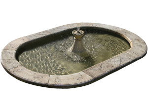 Ovales Becken "Roman" - 270 x 170 cm
