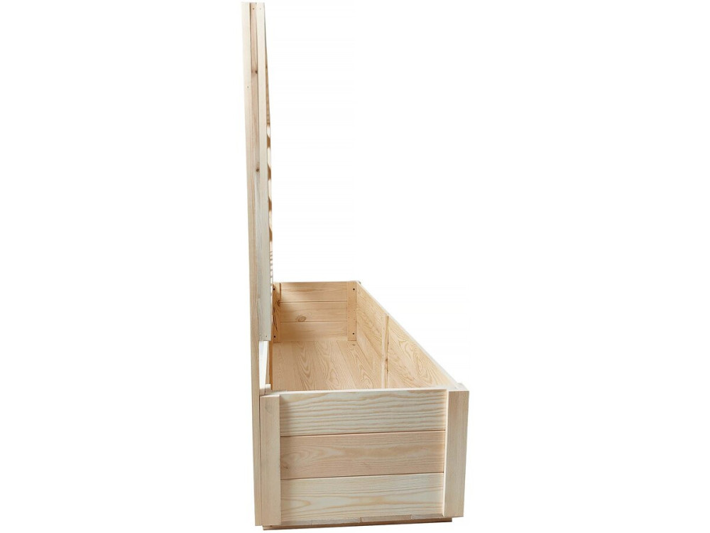 Holzpflanzgefäß „Orpin“ mit Spalier – 98 x 34 x 104 cm