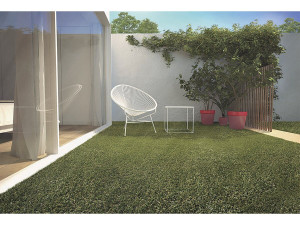 Kunstrasen - "Green Essen 20" - 1 x 4 x 0.02 m - Grün