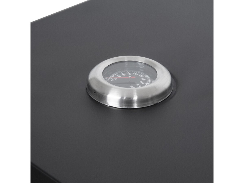 Pizzaofen für Grill "Pizzello" - 40 x 35 x 28 cm - Schwarz