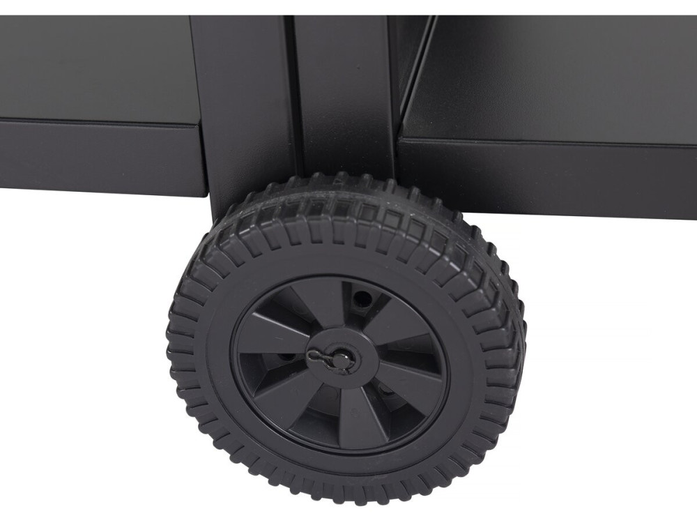 Gasgrill für Outdoorküche - 12 kW - 4 Brenner - Schwarz