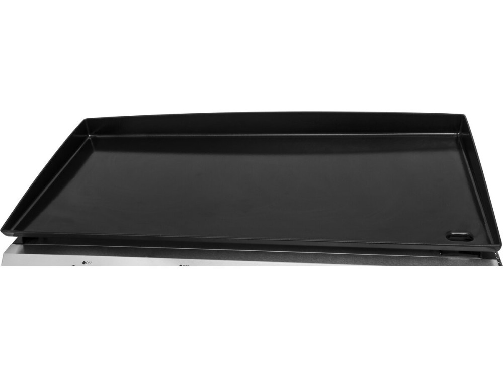 Plancha mit 4 Gasbrennern "Jolly" - 10 kW - Grau