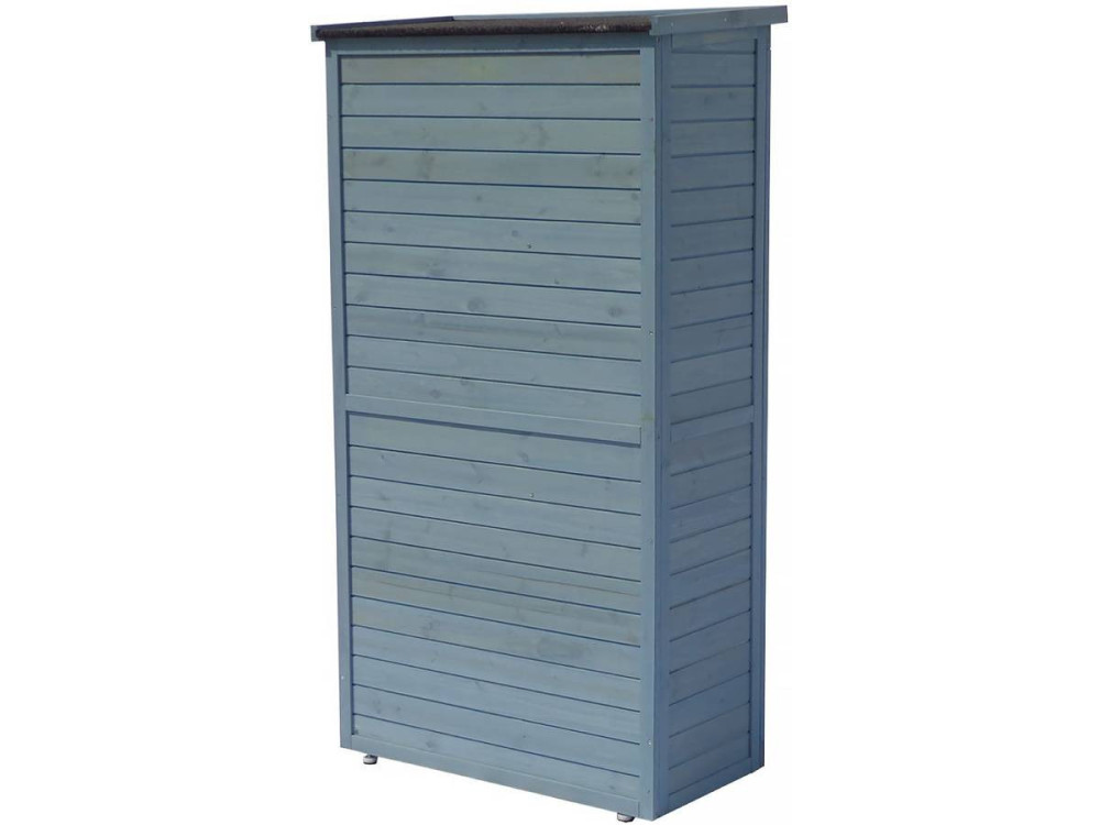 Gartenschrank "Space" - 87 x 46,5 x 160 cm - Himmelblau