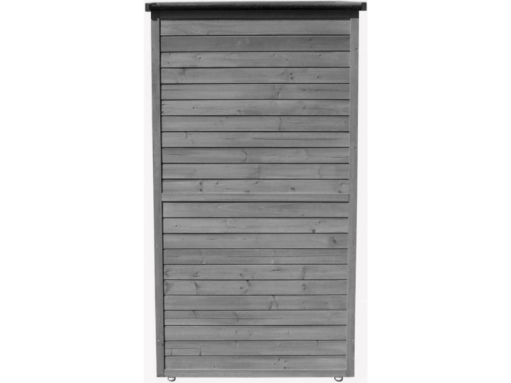 Gartenschrank "Space" - 87 x 46,5 x 160 cm - Anthrazit