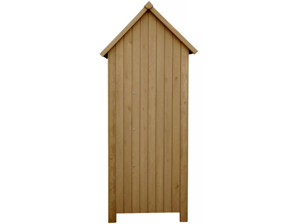 Gartenschrank "Cabanon"  - 77 x 54,5 x 179 cm - Braun