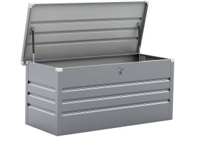 Gartenbox aus Metall "Store" 680 l - silberfarben