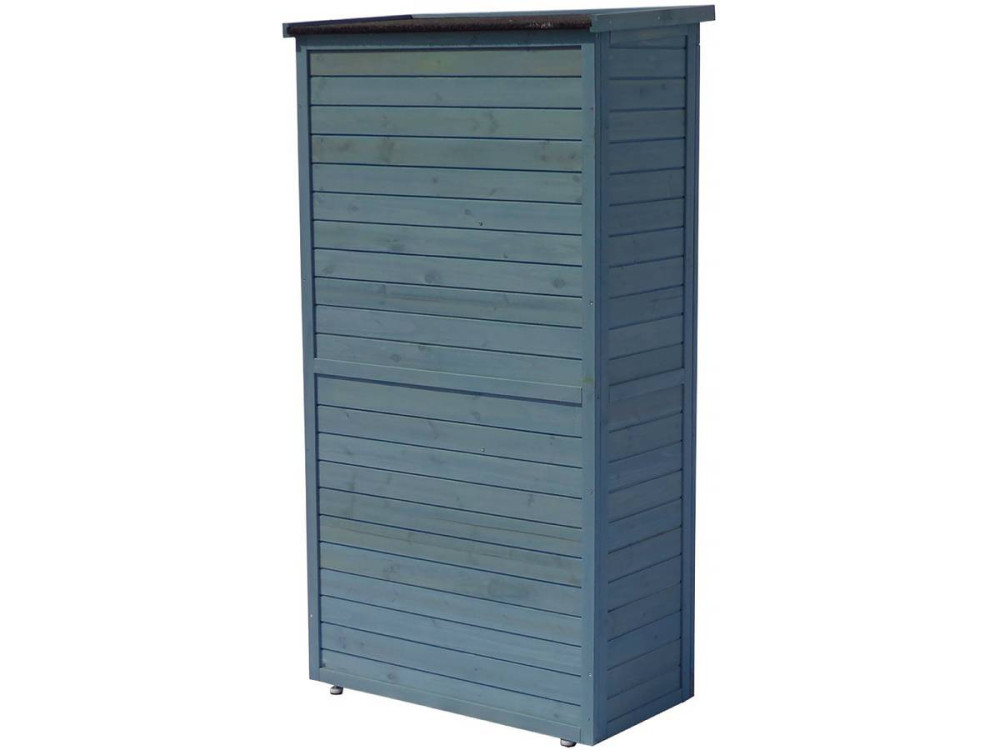 Gartenschrank "Space" - 87 x 46,5 x 160 cm - Himmelblau