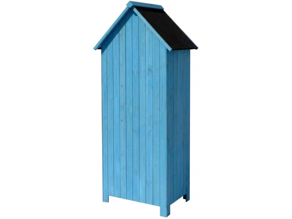 Gartenschrank "Cabanon"  - 77 x 54,5 x 179 cm - Himmelblau