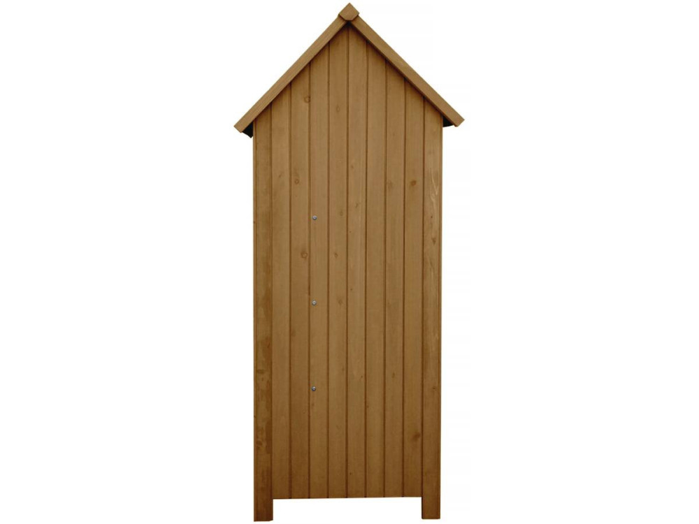Gartenschrank "Cabanon"  - 77 x 54,5 x 179 cm - Braun