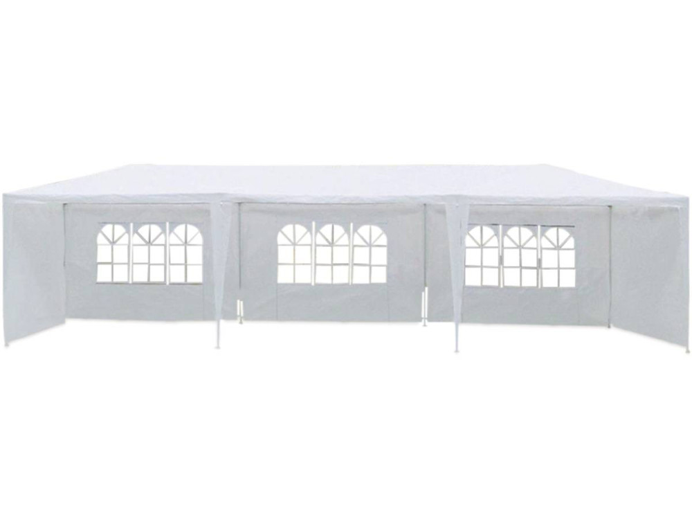 Partyzelt "Carolina" aus Polyethylen - 3 x 9 m