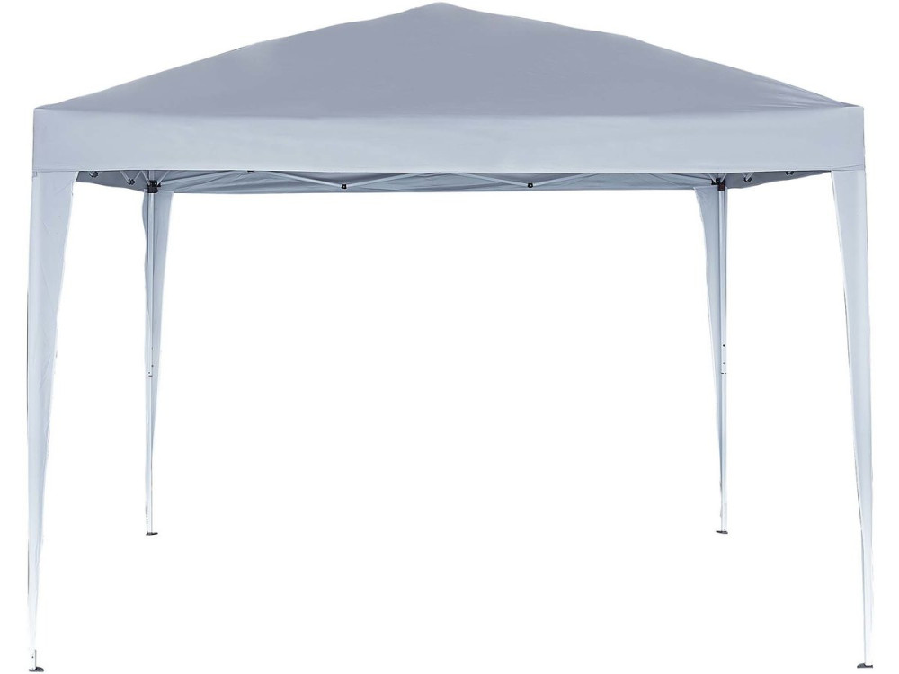 Faltbarer Gartenpavillon "Svetlana 3" - 9 m² - 3 x 3 m - Weiß