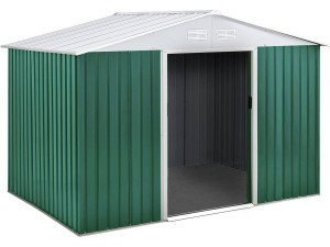 Gerätehaus aus Metall "Rosas" - 4,07 M² - Grün