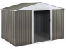 Gerätehaus aus Metall „Dallas“ - 5,29 m2 (4,83 m2 Bodenfläche) - Taupe