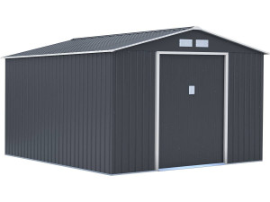 Gerätehaus aus Metall "Vegas" - 12,98 m² - Grau