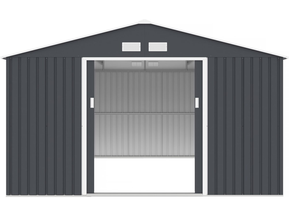 Gerätehaus aus Metall "Vegas"- 15 m² - Grau