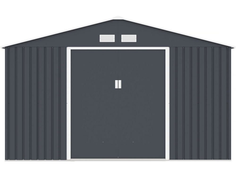 Gerätehaus aus Metall "Vegas"- 15 m² - Grau