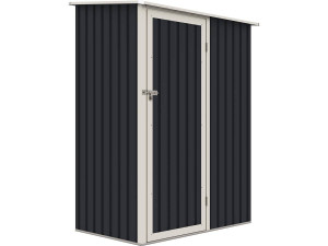 Gerätehaus aus Metall "Vega II"- 1,35 m² -Grau