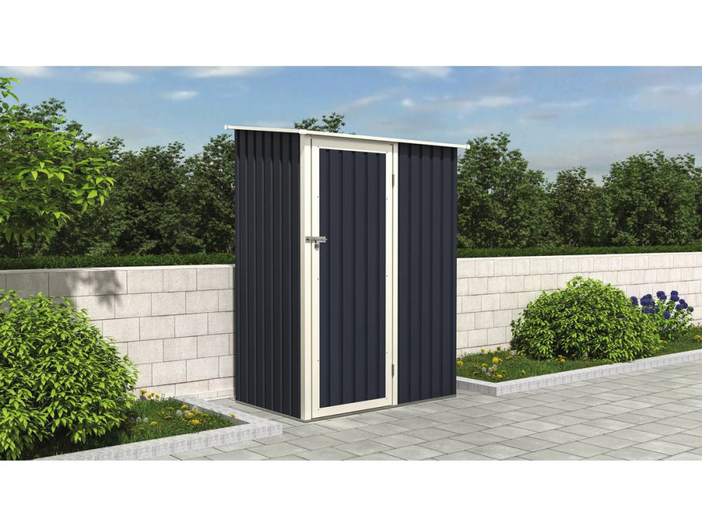 Gerätehaus aus Metall "Vega II"- 1,35 m² -Grau