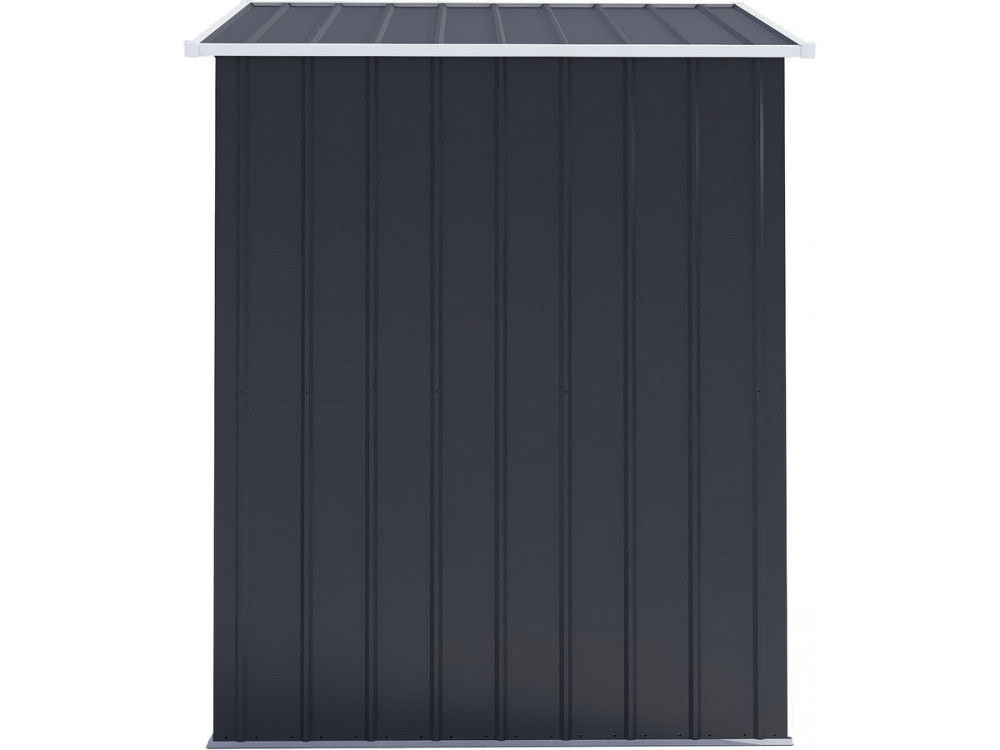 Metallgerätehaus Schiebetür "Memphis" - 1,36 m² - Grau