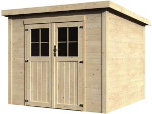 Gartenhaus aus Holz "Talion" - 5.36 m² - 2.30 x 2.33 x 2.02 m - 19 mm