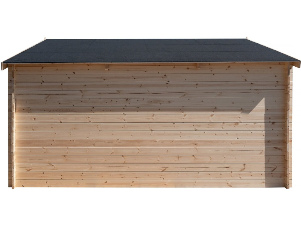 Gartenhaus aus Holz "Alex" - 20,20 m² - 4,80 x 4,00 x 2,39 m - 28 mm