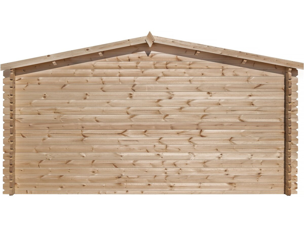 Gartenhaus aus Holz "Alex" - 20,20 m² - 4,80 x 4,00 x 2,39 m - 28 mm
