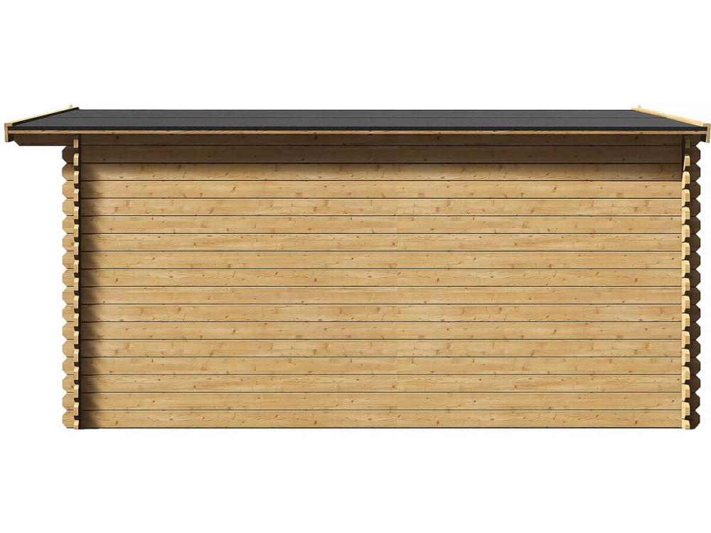 Gartenhaus aus Holz "Belval" - 18,75 m² - 28 mm