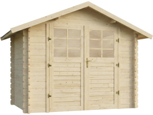 Gartenhaus aus Holz "Beaufort" - 10.53 m² - 349 x 301 cm - 28 mm