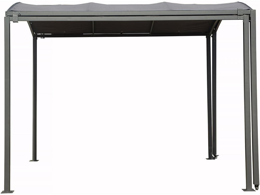 Metall-Carport „Mathis“ – ausziehbar 303/566 x 295 x 240 cm – Anthrazit