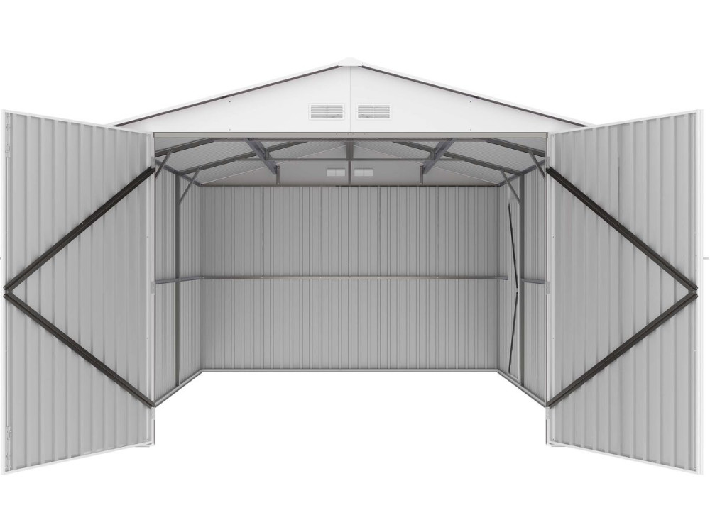 Metallgarage „Nevada“ mit Flügeltür - 15,36 m²