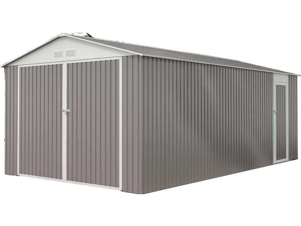 Metallgarage „Nevada“ mit Flügeltür - 18,56 m²