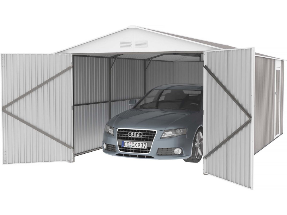 Metallgarage „Nevada“ mit Flügeltür - 18,56 m²