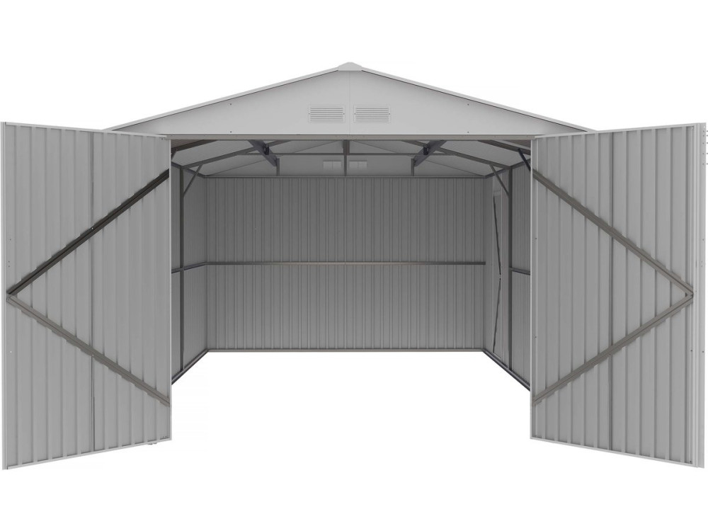 Metallgarage „Nevada“ mit Flügeltür - 18,56 m²