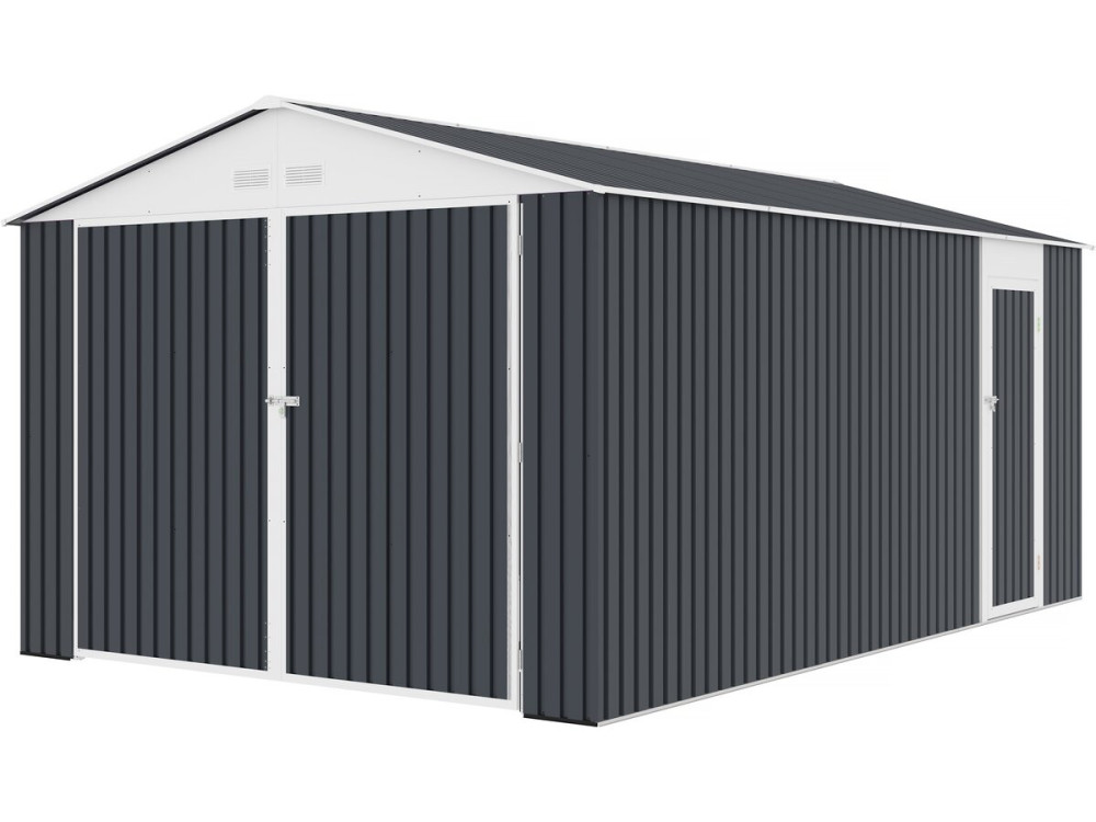 Metallgarage „Houston“ 15,36 m² - Anthrazit