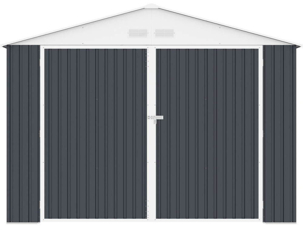 Metallgarage „Houston“ 15,36 m² - Anthrazit