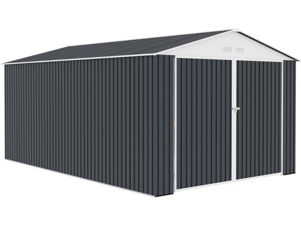 Metallgarage „Houston“ 15,36 m² - Anthrazit