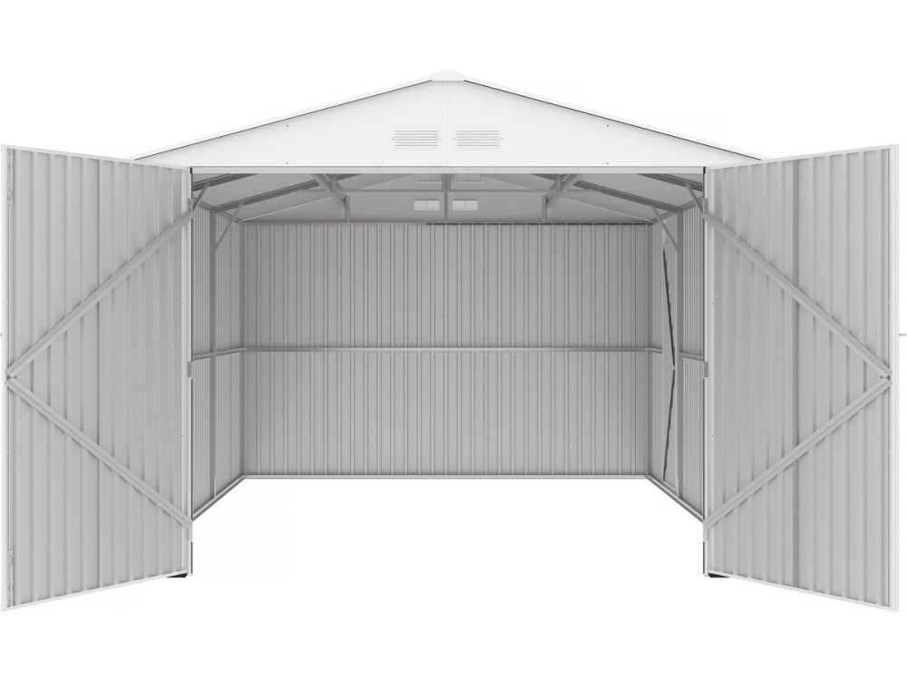 Metallgarage „Houston“ 15,36 m² - Anthrazit