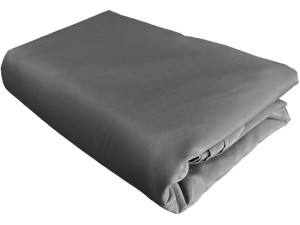Vorhang für bioklimatische Pergola "Kensington" - 3 x 6 m - Grau
