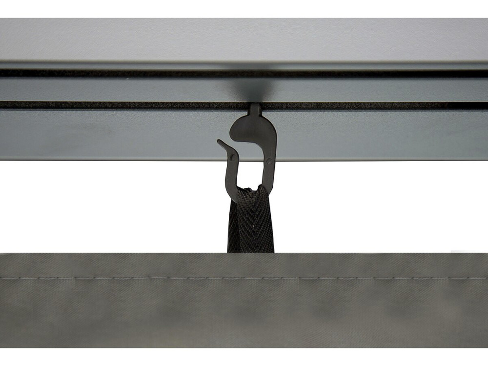 Vorhang für bioklimatische Pergola "Kensington" - 3 x 6 m - Grau