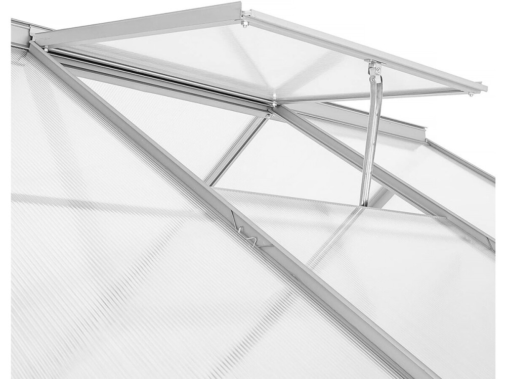 Polycarbonat-Anlehngewächshaus "Dill" 190 x 125 x 195 cm - 2,37 m²