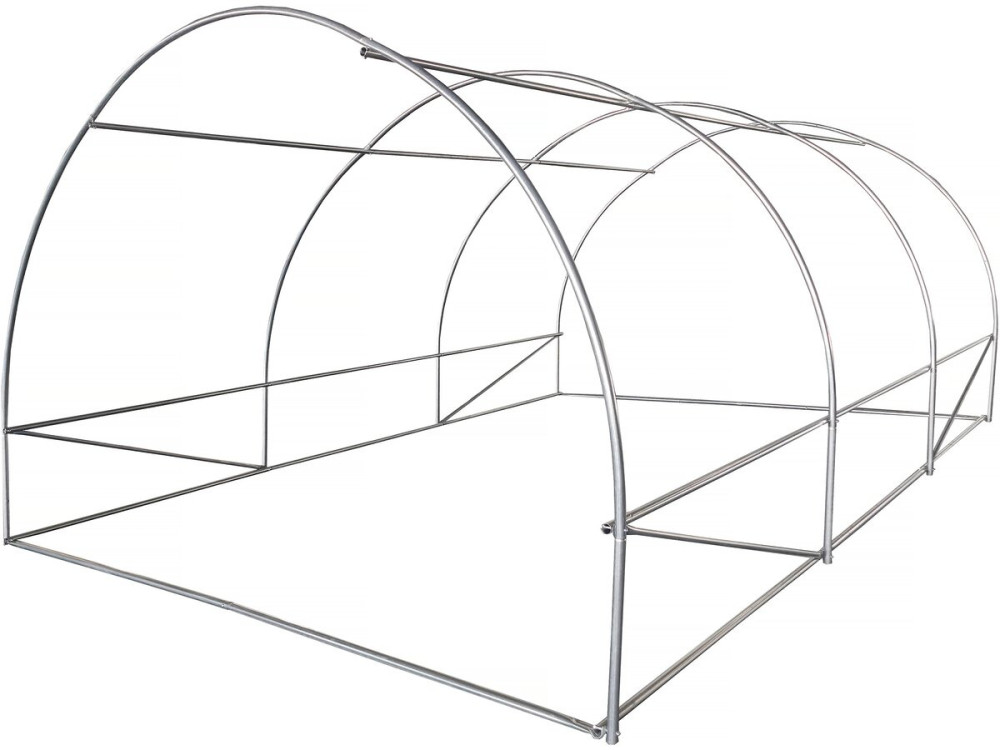 Tunnelgewächshaus für den Garten „Lys“ – 4 x 3 M - 12 M² - 140 g – Grün