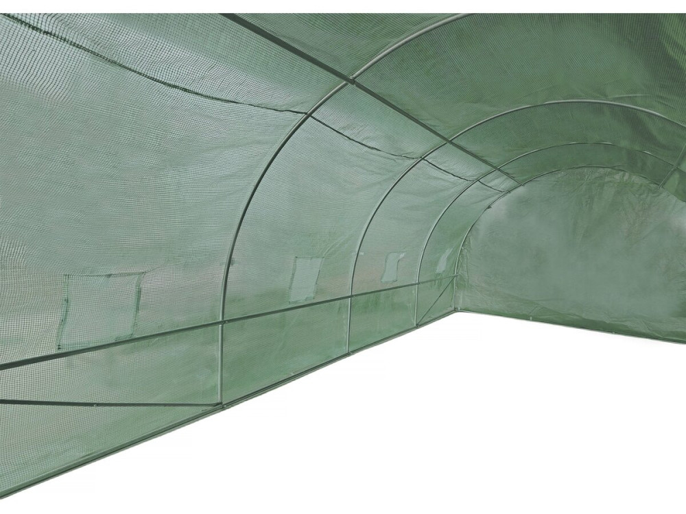 Tunnelgewächshaus für den Garten „Lys“ – 6 x 3 M - 18 M² - 140 g – Grün