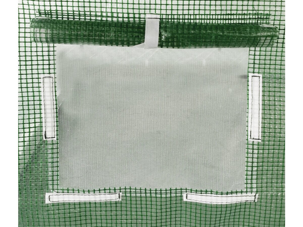 Tunnelgewächshaus für den Garten „Lys“ – 8 x 3 M - 24 M² - 140 g – Grün