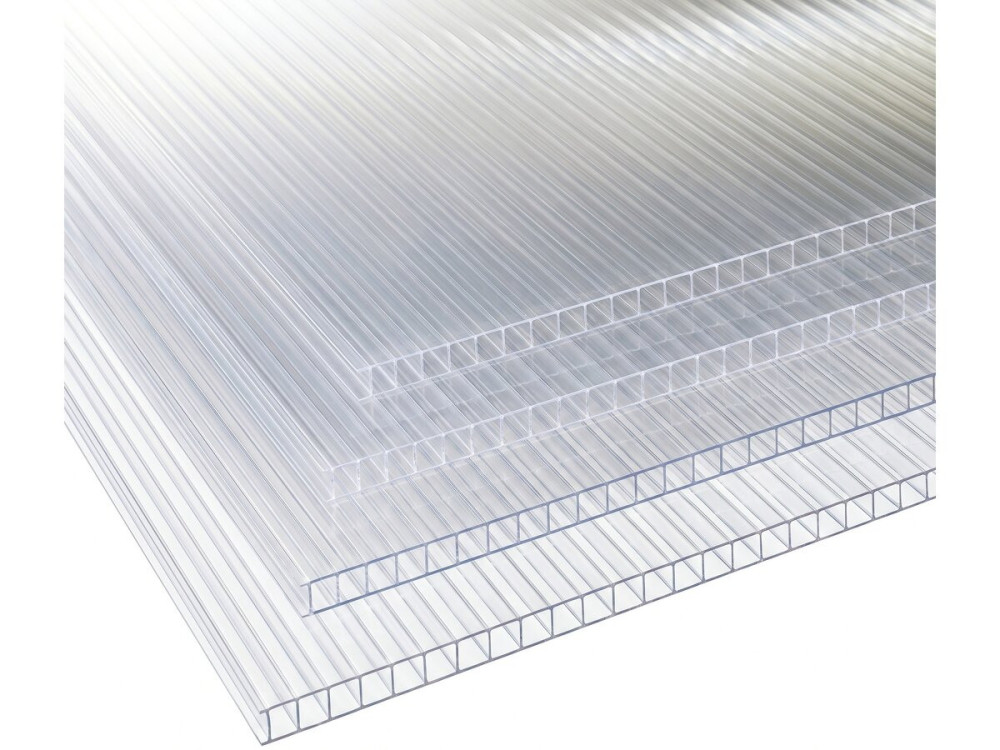 10er-Set 4-mm-Polycarbonatplatten „Michigan“, 7,9 m²