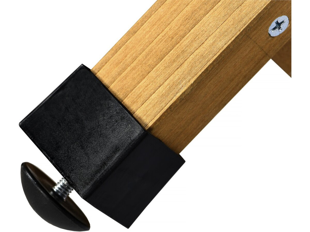Hundehütte aus Holz „Max“ – 85 x 57 x 58 cm – Braun