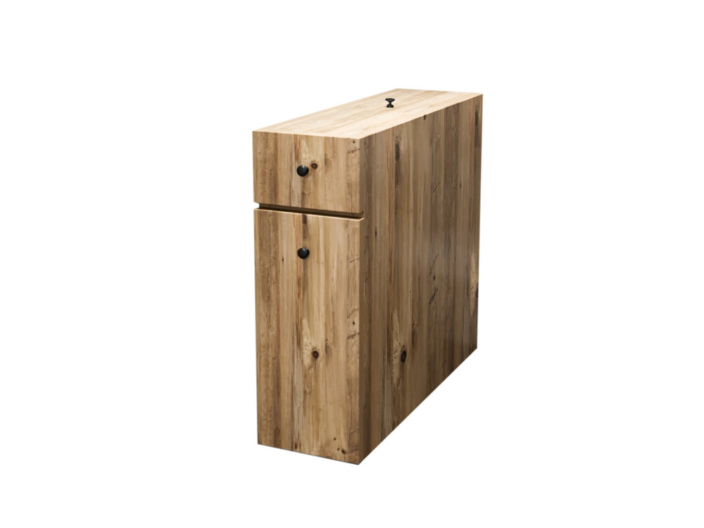 Badezimmermöbel aus Holz "Calencia" - 20 x 60 x 55 cm - Braun