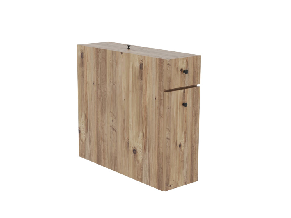 Badezimmermöbel aus Holz "Calencia" - 20 x 60 x 55 cm - Braun