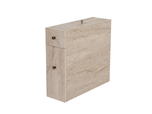 Badezimmermöbel aus Holz "Calencia" - 20 x 60 x 55 cm - Beige